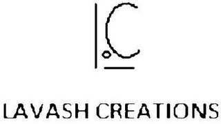 L C LAVASH CREATIONS logo
