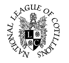 L C NATIONAL LEAGUE OF COTILLIONS logo
