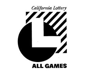 L CALIFORNIA LOTTERY ALL GAMES logo