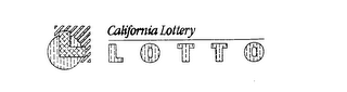 L CALIFORNIA LOTTERY LOTTO logo