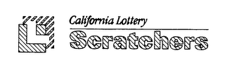 L CALIFORNIA LOTTERY SCRATCHERS logo