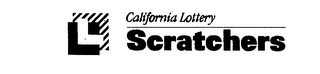 L CALIFORNIA LOTTERY SCRATCHERS logo