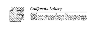 L CALIFORNIA LOTTERY SCRATCHERS logo