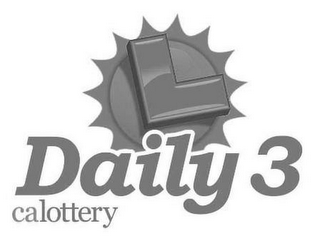 L CALOTTERY DAILY 3 logo