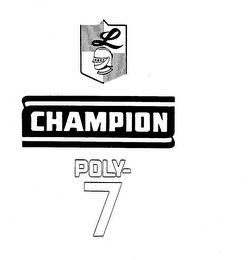 L CHAMPION POLY-7 logo