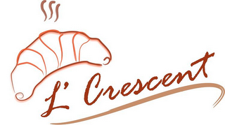 L' CRESCENT logo