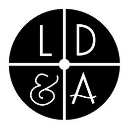 L D & A logo