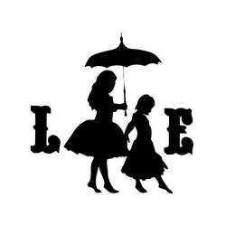 L E logo