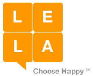 L E L A CHOOSE HAPPY logo