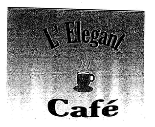 L ELEGANT CAFE logo