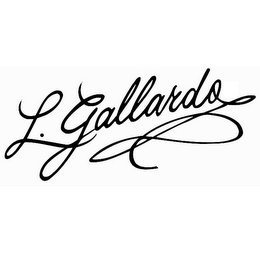 L. GALLARDO logo