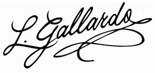 L. GALLARDO logo