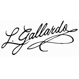 L. GALLARDO logo