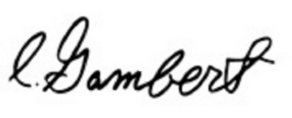 L. GAMBERT logo