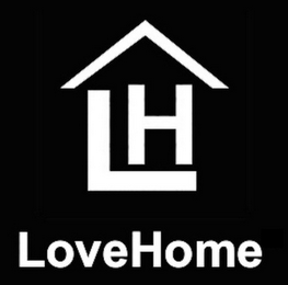 L H LOVEHOME logo