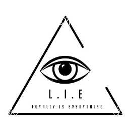 L. I. E LOYALTY IS EVERYTHING logo