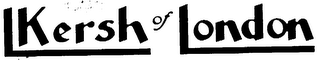 L KERSH OF LONDON logo