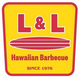 L & L HAWAIIAN BARBECUE SINCE 1976 logo