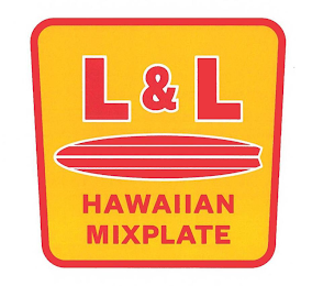L & L HAWAIIAN MIXPLATE logo