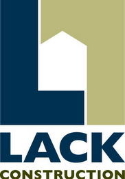 L L LACK CONSTRUCTION logo