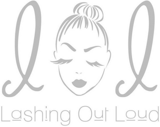 L L LASHING OUT LOUD logo