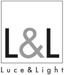 L & L LUCE & LIGHT logo