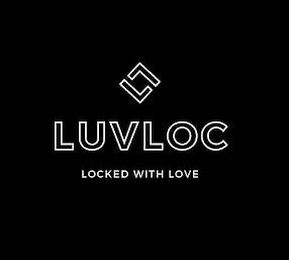 L L LUVLOC LOCKED WITH LOVE logo