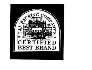 L & L PACKING COMPANY'S CERTIFIED BEST BRAND logo