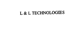 L & L TECHNOLOGIES logo