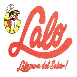 L LALO LALO CURA DEL SABOR! logo