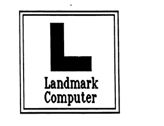 L LANDMARK COMPUTER logo
