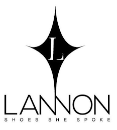 L LANNON SHOES SHE SPOKE logo