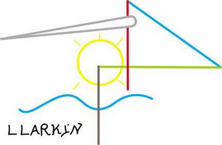 L LARKIN logo