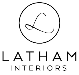 L LATHAM INTERIORS logo