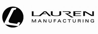 L LAUREN MANUFACTURING logo