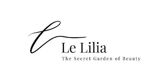L LE LILIA THE SECRET GARDEN OF BEAUTY logo