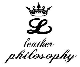 L LEATHER PHILOSOPHY logo