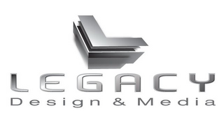 L LEGACY DESIGN & MEDIA logo