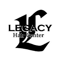 L LEGACY HAIR CENTER logo