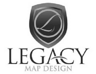 L LEGACY MAP DESIGN logo