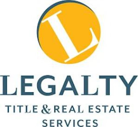 L LEGALTY TITLE & REAL ESTATE SERVICES logo