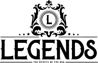 L LEGENDS THE SPIRITS OF THE USA logo