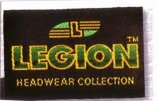 L LEGION HEADWEAR COLLECTION logo