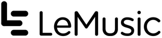 L LEMUSIC logo