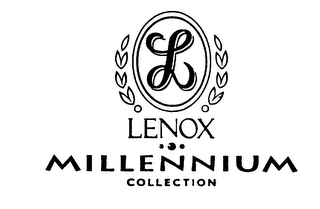 L LENOX MILLENNIUM COLLECTION logo
