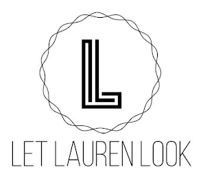 L LET LAUREN LOOK logo
