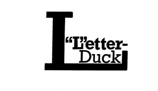 L "L"ETTER-DUCK logo
