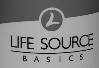L LIFE SOURCE BASICS logo
