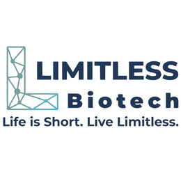 L LIMITLESS BIOTECH LIFE IS SHORT. LIVE LIMITLESS. logo