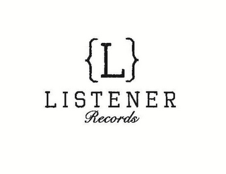 L LISTENER RECORDS logo